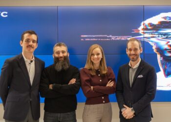 Guillermo Lecumberri, Daniel Rodrigo, Beatriz García Cabañas y Daniel Vecino