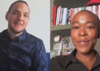 Mario Skouras y Doreen Otieno-Finger