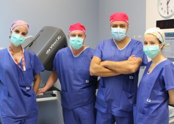 El Hospital Universitario Rey Juan Carlos realiza con éxito una esofaguectomía por cáncer de esófago con abordaje totalmente robótico