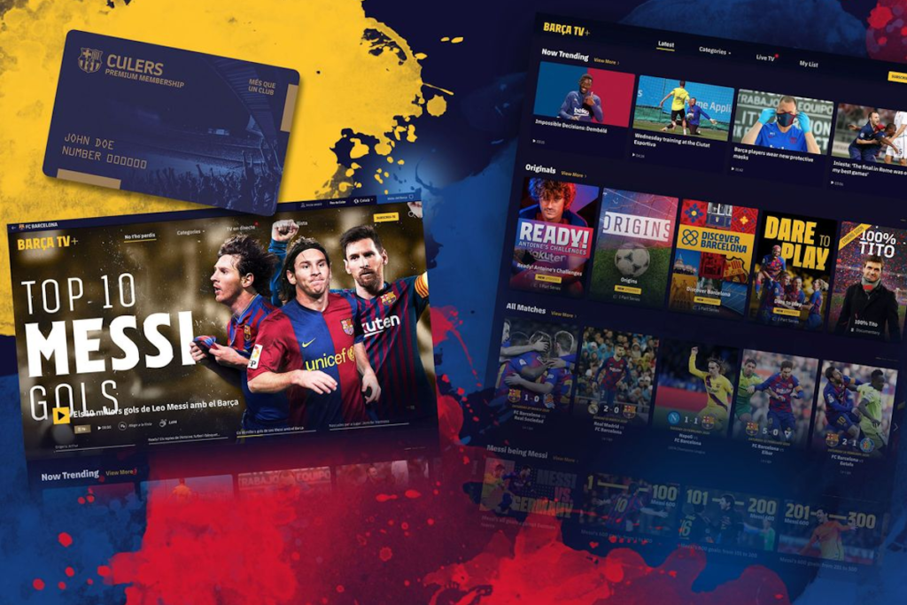 Así es Barca TV+, la plataforma de streaming del FC Barcelona
