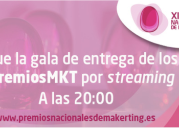 La gala de los Premios Nacionales de Marketing se retransmitirá por streaming