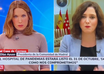 Isabel Díaz Ayuso en Telemadrid: “Esas preguntas no se le hacen a un presidente autonómico”