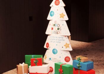 CaixaBank moviliza a su red de oficinas para que 25.000 niños en situación de pobreza tengan el regalo de Navidad que desean