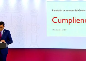 La propaganda sanchista marca el informe ‘histórico’ del Gobierno