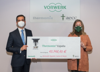 THERMOMIX DONA MÁS DE 43.000€ A LA LUCHA CONTRA EL CÁNCER