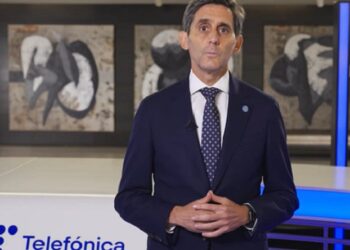 Telefónica obtiene un beneficio récord de 7.743 de euros