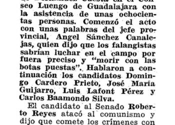 Un artículo polémico sobre José Antonio Primo de Rivera le explota a Cardero