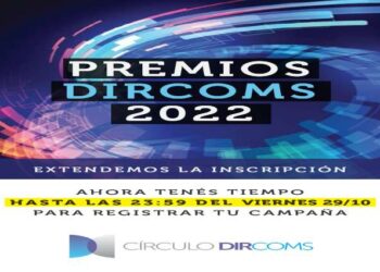 Últimas semanas para inscribir campañas en los Premios Dircoms 2022