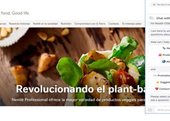 Chatbots más rápidos e intuitivos basados en IA, así se comunica Nestlé con sus clientes