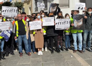 La plantilla externa de Canal Extremadura secunda una huelga de 48 horas para mejorar sus condiciones salariales