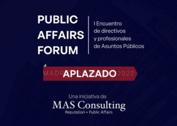 MAS Consulting aplaza la Iª edición del Public Affairs Forum