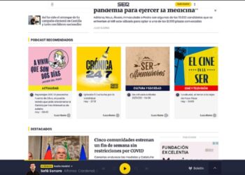 La nueva web de la SER… nada (o poco) nuevo bajo el sol