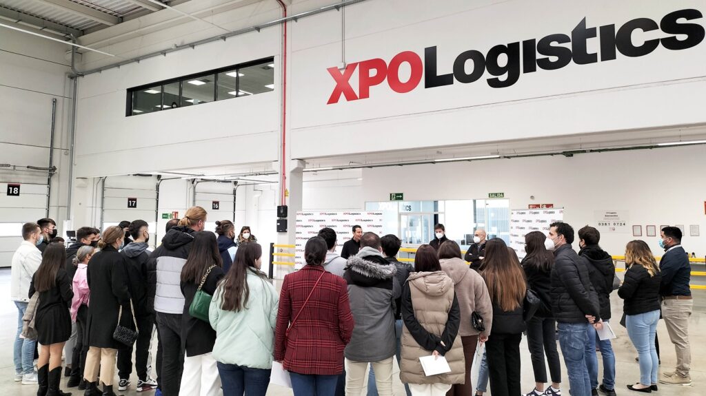 XPO Logistics abre las puertas de su mayor centro de última milla en Iberia a estudiantes en el Día Europeo de la Logística