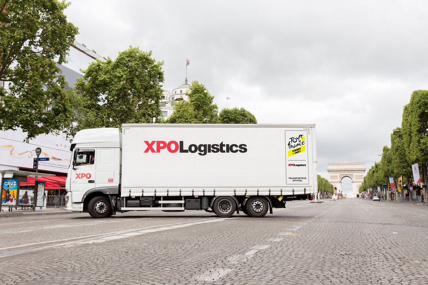 XPO Logistics, proveedor oficial de transporte del Tour de France Femmes