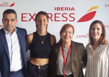 Virginia Torrecilla, nueva embajadora de Iberia Express