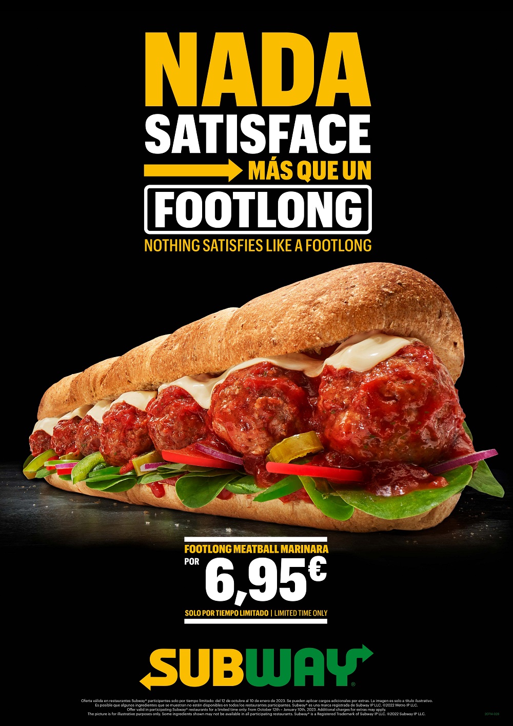 Subway Busca Satisfacer A Sus Clientes Con Su Footlong Meatball Marinara Pr Noticias 