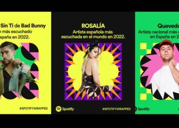 Estas son las canciones, artistas y pódcasts más escuchados en 2022, según Spotify