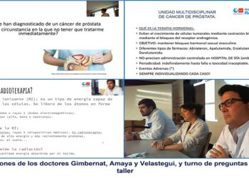 Resolver dudas de los pacientes es clave para manejar las expectativas tras el tratamiento del cáncer de próstata