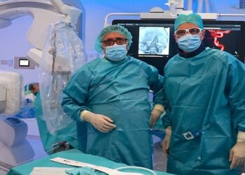 Primer caso de tratamiento de aneurisma cerebral