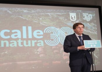 Almeida presenta Calle 30 Natura: la cubrición de los muros de hormigón de la M-30 con jardines verticales