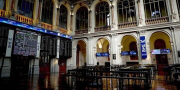 El Ibex pone en riesgo los 9.200 puntos
