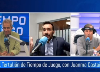 Manolo Lama y Paco González se enzarzan en directo con Vinicius y las mujeres violadas de fondo