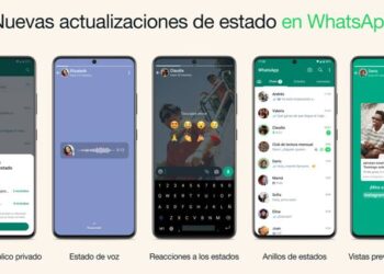 Así son las nuevas formas del estado de WhatsApp
