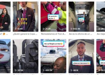 Renfe está de fiesta: Su canal de TikTok tiene más de 70 millones de visualizaciones