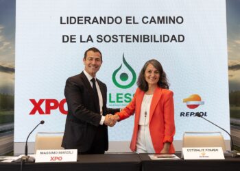 XPO lanza LESS® en España, su innovadora solución sostenible de bajas emisiones, en colaboración con Repsol