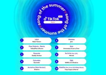Estas son las canciones del verano 2023 en España, según TikTok