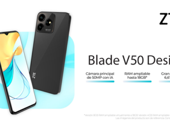 ZTE lanza en España el Blade V50 Design con innovador diseño y memoria RAM de hasta 18GB por menos de 200€