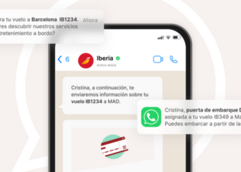IBERIA SE ABRE A WHATSAPP