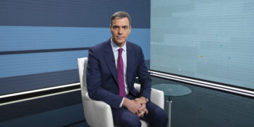 Pedro Sánchez, Presidente del Gobierno, en el Telediario de TVE