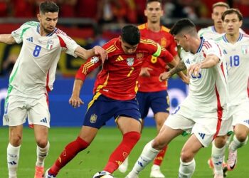 El España-Italia arrasa en La 1 como lo más visto de la temporada