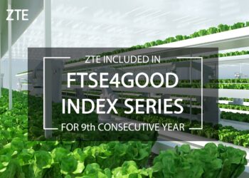 Los índices de sostenibilidad FTSE4Good incluyen a ZTE por noveno año consecutivo