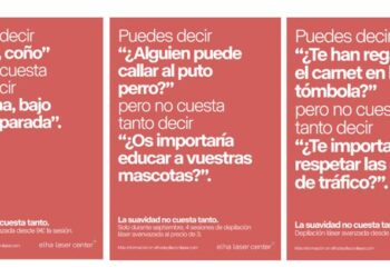 La diferencia entre ‘aparta, coño’ y ‘perdona, bajo en esta parada’ de Elha Láser