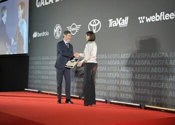 ILUNION TextilCare, pionera en sostenibilidad logística en el sector de la gestión textil, recibe el premio AEGFA 2024