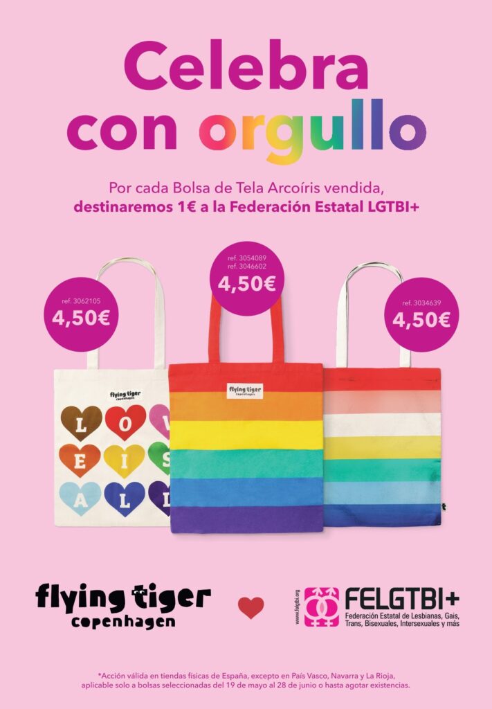 Flying Tiger Copenhagen celebra con más orgullo que nunca el Pride 2025 