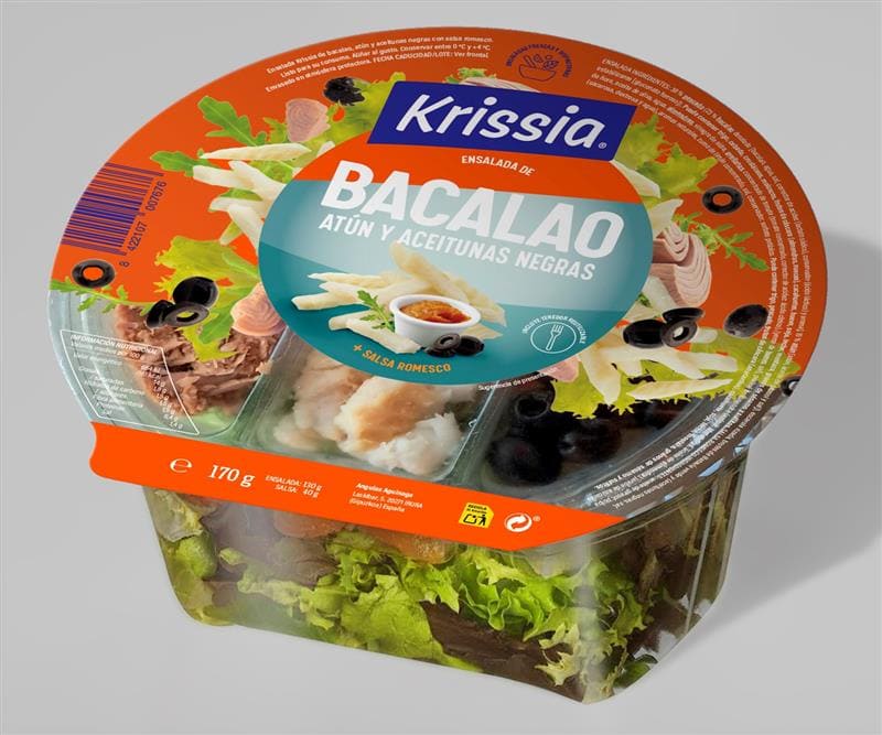 Krissia®, da un paso más allá y presenta su nueva gama de ensaladas