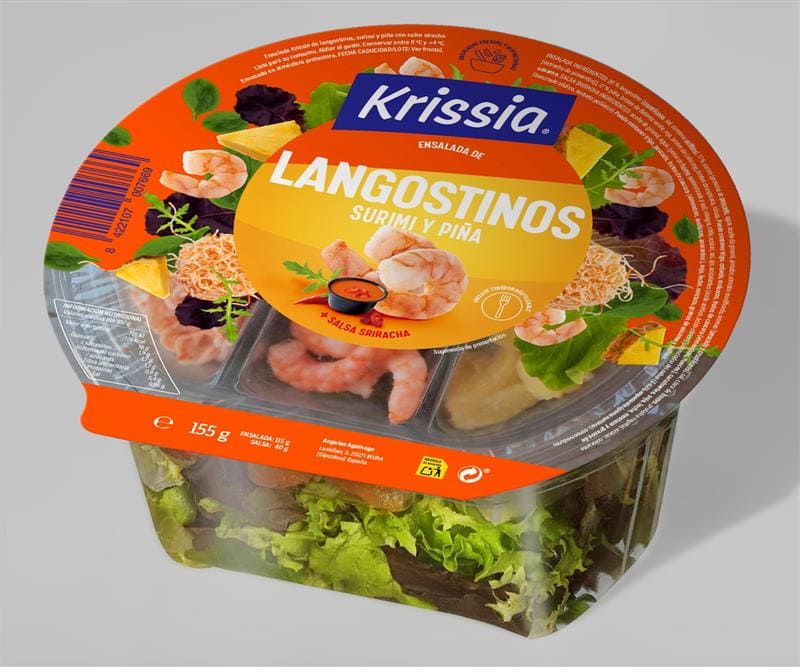 Krissia®, da un paso más allá y presenta su nueva gama de ensaladas