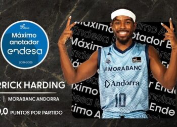 Jerrick Harding, Máximo Anotador Endesa 2024-25