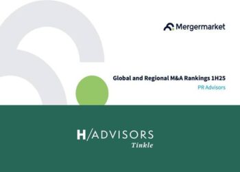 H/Advisors Tinkle Top 5 en el Mergermarket español de asesores comunicación en M&A