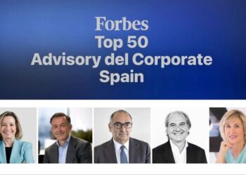 Vilanova, Berceruelo, Martínez Bravo, Luisa García y Curtichs, los Forbes Top 50 Advisory Corporate Spain en comunicación
