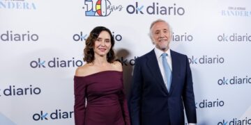 OKDIARIO celebra su décimo aniversario por todo lo alto en Las Ventas con Feijóo, Abascal y Ayuso