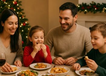 Cómo proteger la salud digestiva de niños y adultos durante las fiestas navideñas