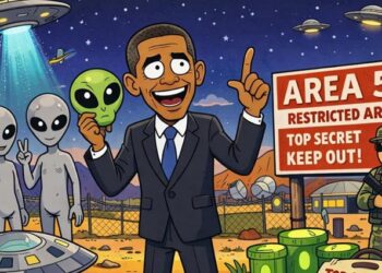 OBAMA Y LOS MARCIANOS