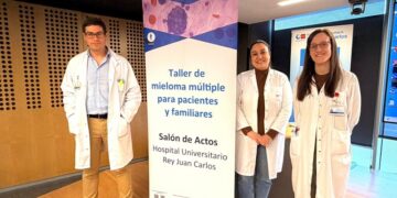El Hospital Universitario Rey Juan Carlos aborda junto a pacientes y familiares las claves para convivir con el mieloma múltiple