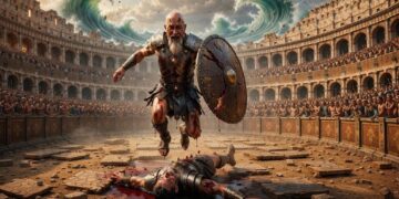 GLADIADOR QUE NAVEGA UNCIDO AL CARRO…