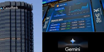 CaixaBank se dispara al primer puesto de la reputación algorítmica del IBEX‑35 en Gemini