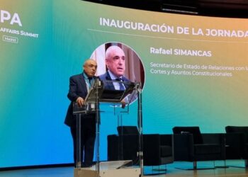 “Estamos orgullosos de nuestra democracia”, Rafael Simancas en el Public Affairs Summit